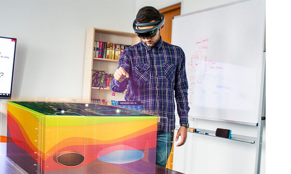 Augmented reality app Esri GIS