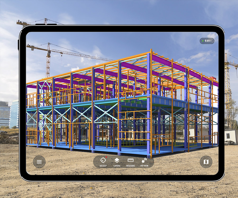 Augmented reality app BIM, GIS, Reality Capture, Esri, Bentley, Autodesk