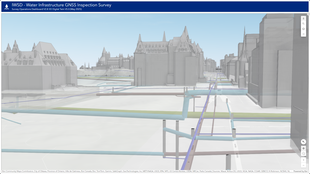 City of Ottawa with vSite and Digital Twin
